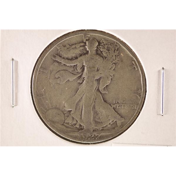 1927-S WALKING LIBERTY HALF DOLLAR