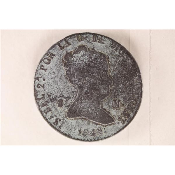 1848 SPAIN 8 MARAVEDIS