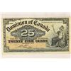 Image 1 : 1900 DOMINION OF CANADA 25 CENT FRACTIONAL BILL