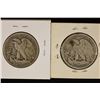 Image 2 : 1942-D & 1942-S WALKING LIBERTY HALF DOLLARS