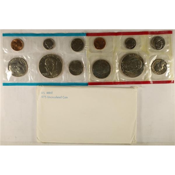 1975 US MINT SET (UNC) P/D (WITH ENVELOPE)
