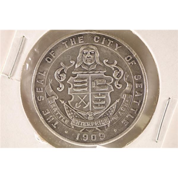 1909 SILVER ALASKA-YUKON-PACIFIC EXPOSITION "THE