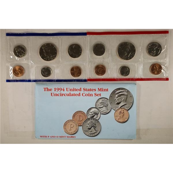 1994 US MINT SET (UNC) P/D (WITH ENVELOPE)