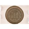 Image 2 : 1865 THREE CENT PIECE (NICKEL) VERY FINE
