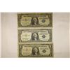 Image 1 : 1957, 1957-A & 1957-B $1 SILVER CERTIFICATES