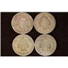 Image 2 : 1875, 1883, 1887 & 1889 SEATED LIBERTY DIMES
