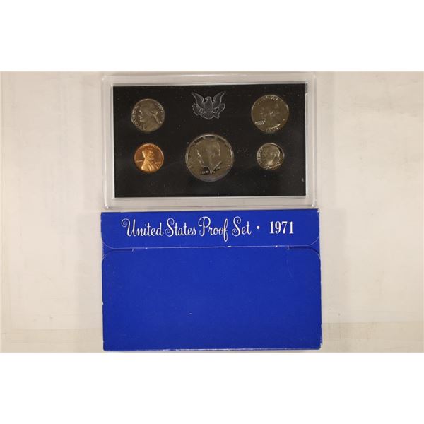 1971 US PROOF SET (WITH BOX)