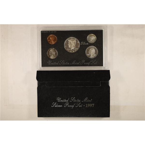 1997 US SILVER PROOF SET (WITH BOX)