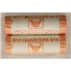 Image 1 : 2-$10 ROLLS OF BRILLIANT UNC STATE QUARTERS