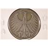Image 1 : 1957-J GERMANY SILVER 5 MARKS
