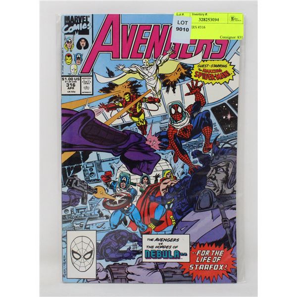 AVENGERS #316