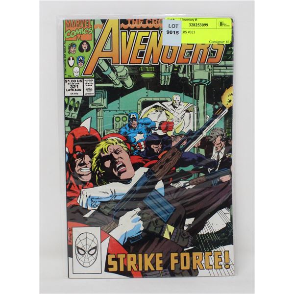 AVENGERS #321