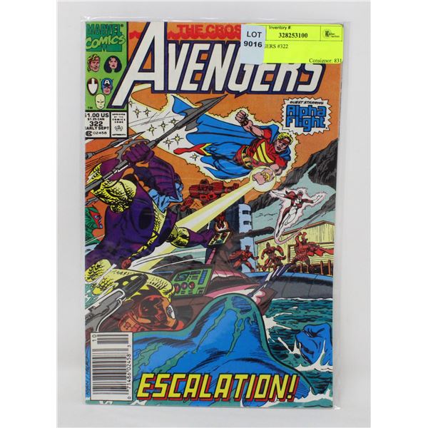 AVENGERS #322