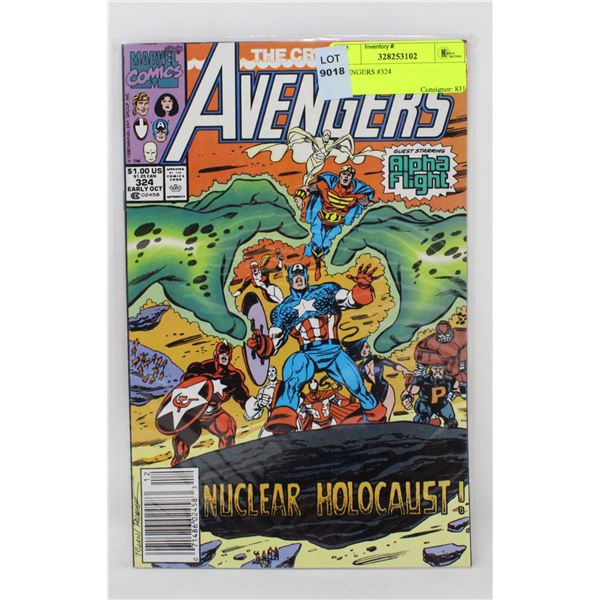 AVENGERS #324
