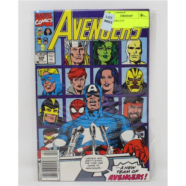 AVENGERS #329