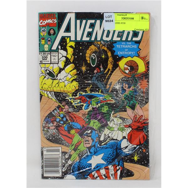 AVENGERS #330