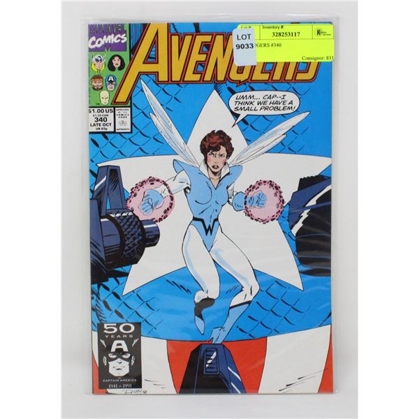 AVENGERS #340