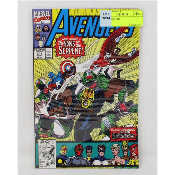 AVENGERS #341