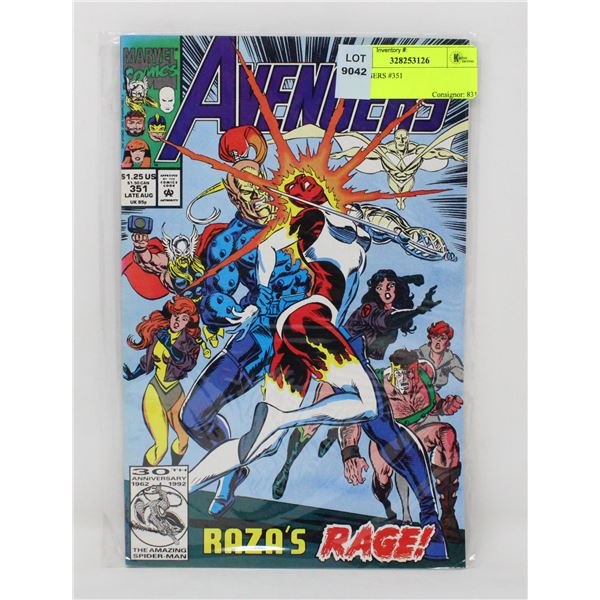 AVENGERS #351