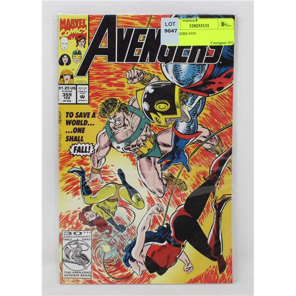 AVENGERS #359