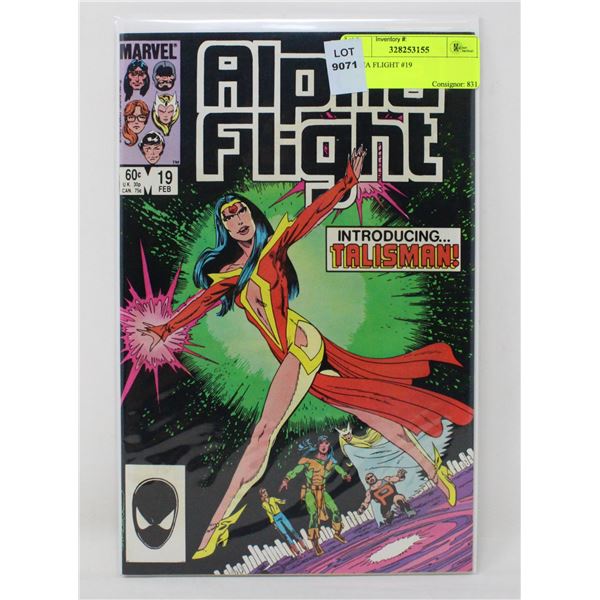 ALPHA FLIGHT #19
