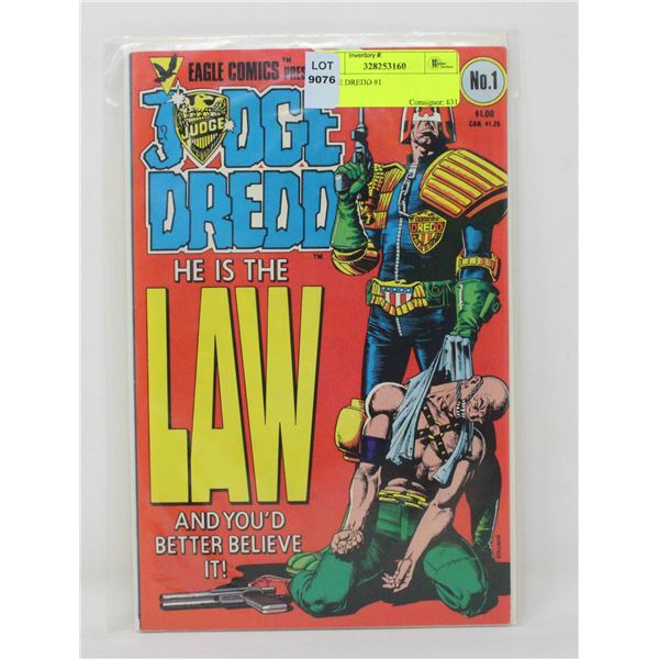 JUDGE DREDD #1
