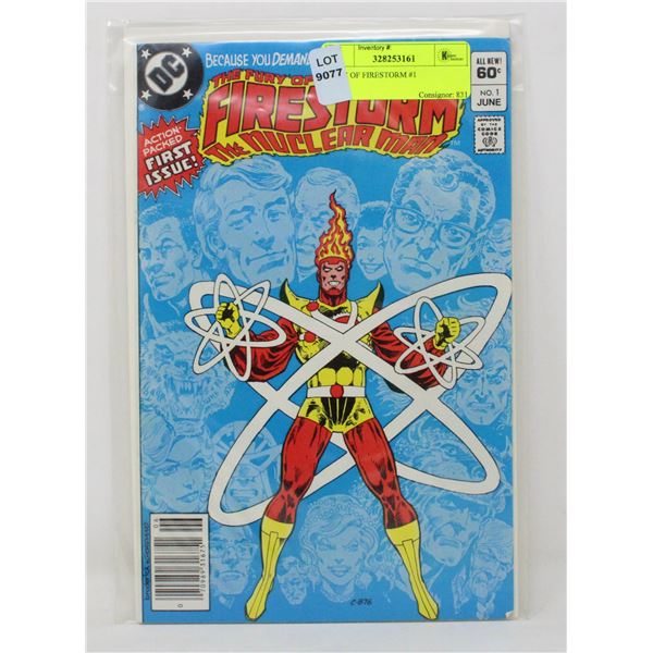 FURY OF FIRESTORM #1