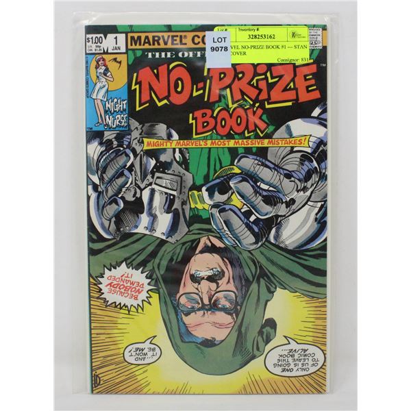 MARVEL NO-PRIZE BOOK #1 --- STAN LEE COVER