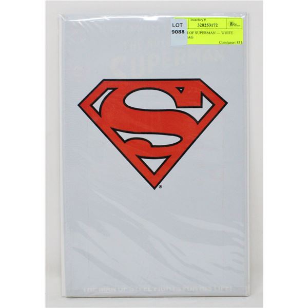 DEATH OF SUPERMAN --- WHITE POLYBAG