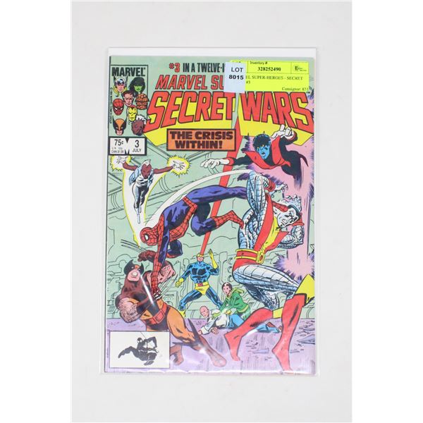 MARVEL SUPER-HEROES - SECRET WARS #3