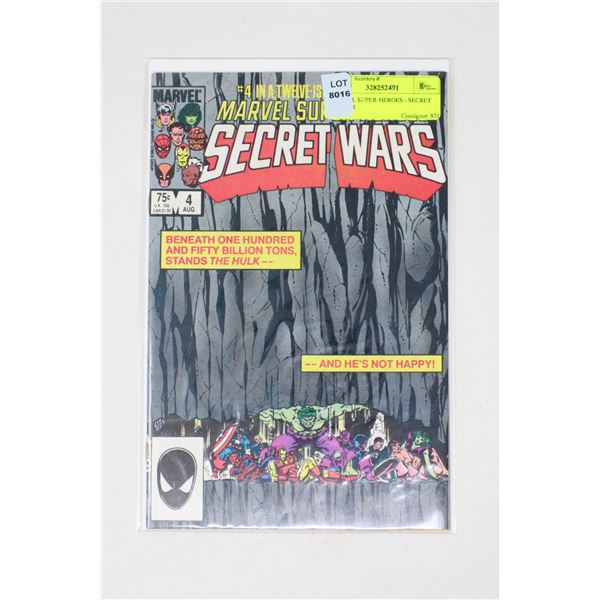 MARVEL SUPER-HEROES - SECRET WARS #4