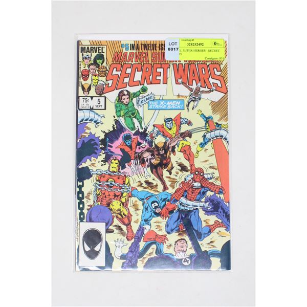 MARVEL SUPER-HEROES - SECRET WARS #5