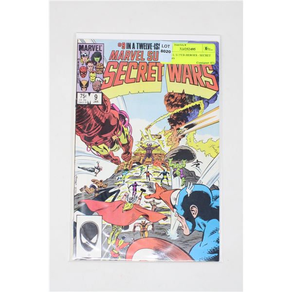 MARVEL SUPER-HEROES - SECRET WARS #9