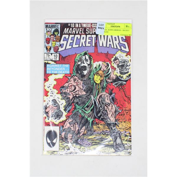 MARVEL SUPER-HEROES - SECRET WARS #10