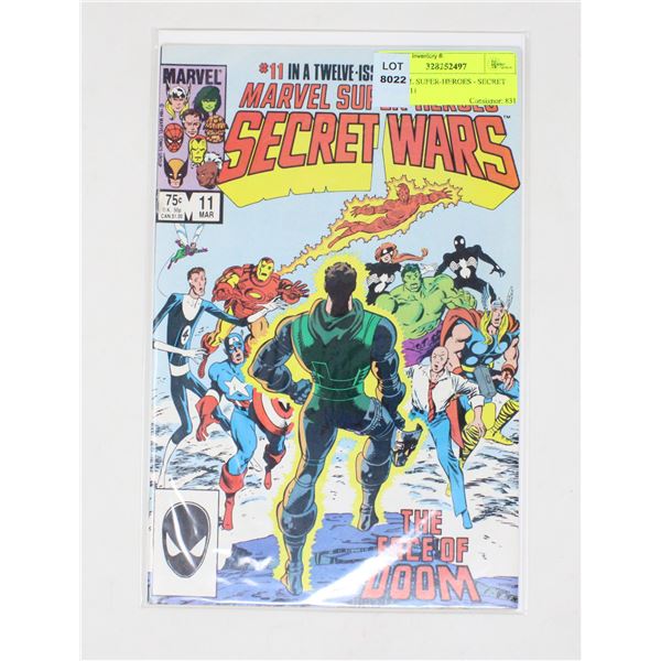MARVEL SUPER-HEROES - SECRET WARS #11