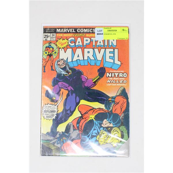 CAPTAIN MARVEL #34