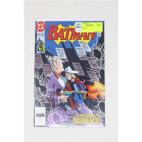BATMAN #475