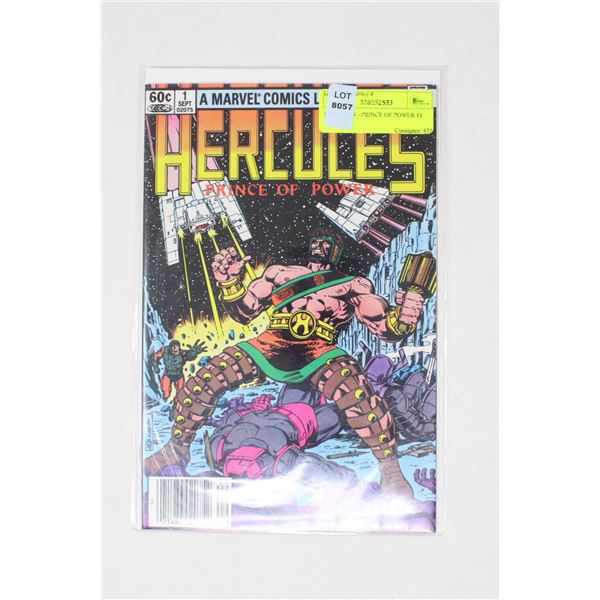 HERCULES - PRINCE OF POWER #1