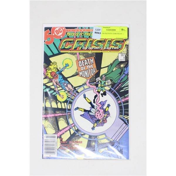 CRISIS ON INFINITE EARTHS #4 --- CPV