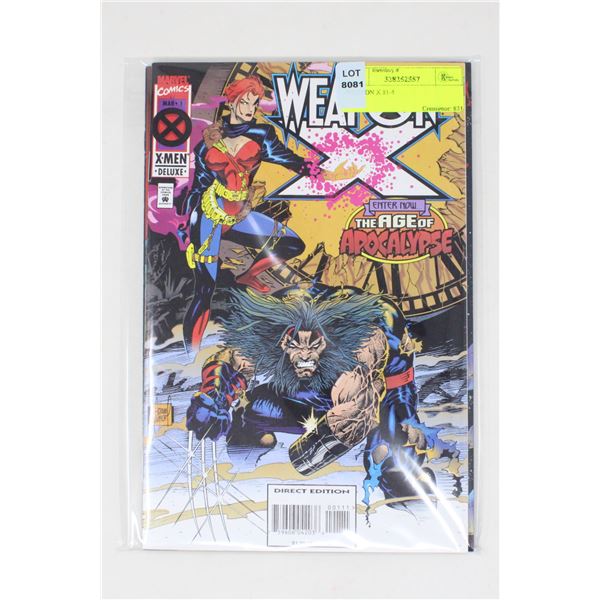 WEAPON X #1-4