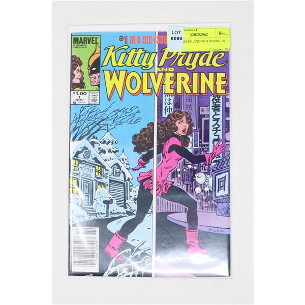 KITTY PRYDE AND WOLVERINE #1 --- CPV
