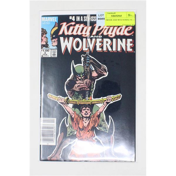 KITTY PRYDE AND WOLVERINE #4 --- CPV