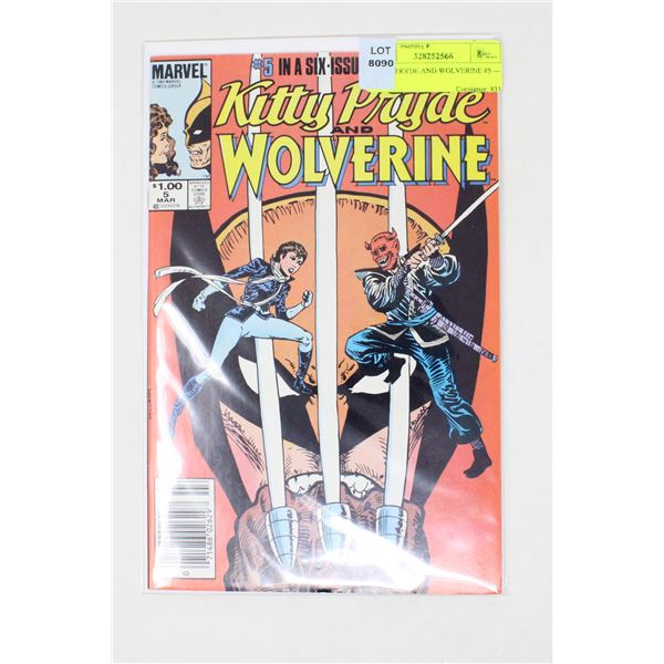 KITTY PRYDE AND WOLVERINE #5 --- CPV