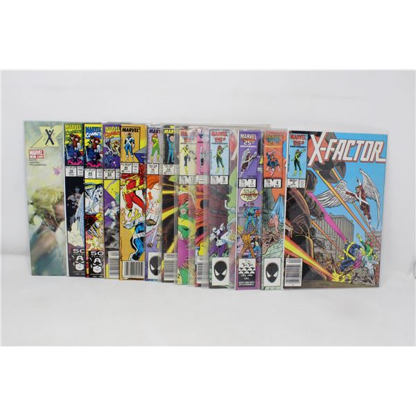 X-FACTOR COMICS --- VARIOUS ISSUES INCL CPV