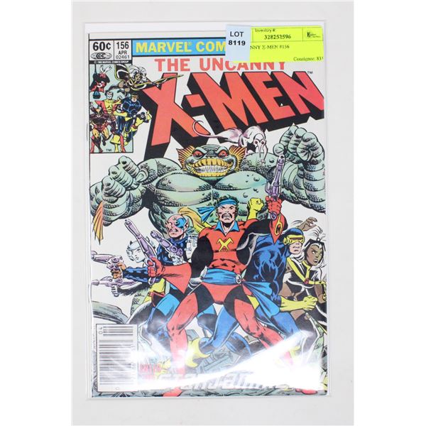 UNCANNY X-MEN #156