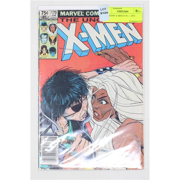 UNCANNY X-MEN #170 --- CPV