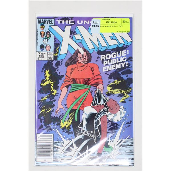 UNCANNY X-MEN #185 --- CPV