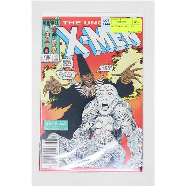 UNCANNY X-MEN #190 --- CPV