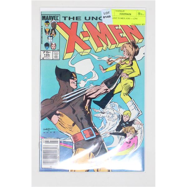 UNCANNY X-MEN #195 --- CPV