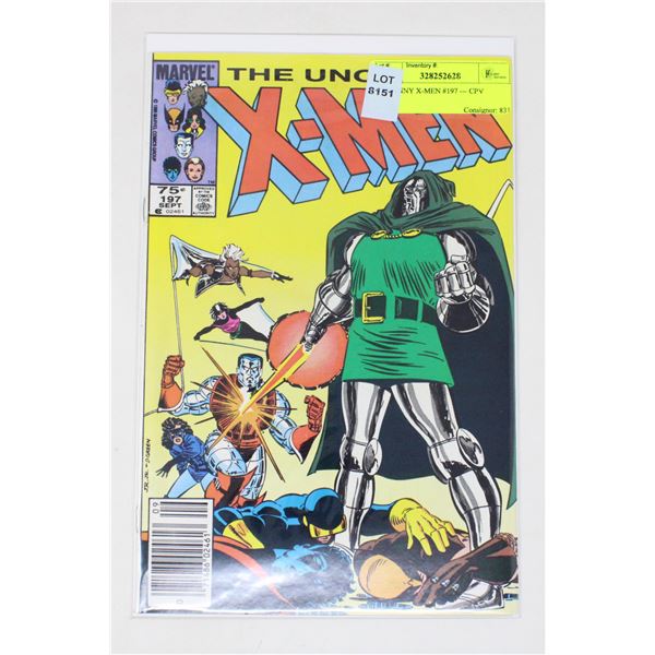 UNCANNY X-MEN #197 --- CPV